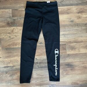 Champion Kids Black Leggings